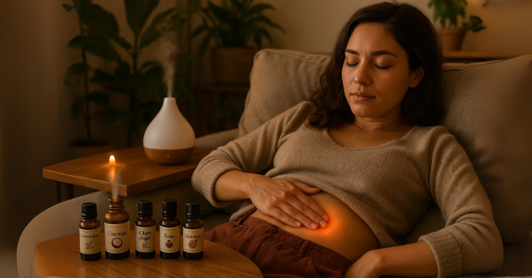 एसेंशियल ऑयल से मालिश