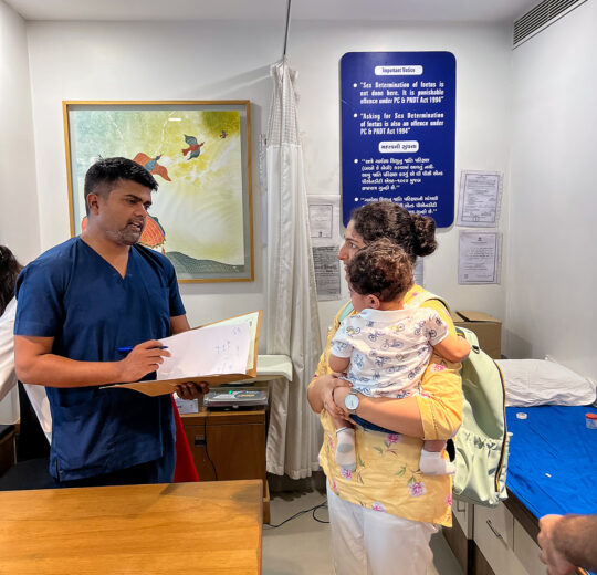 dr. santosh yadav at Paediatric Care