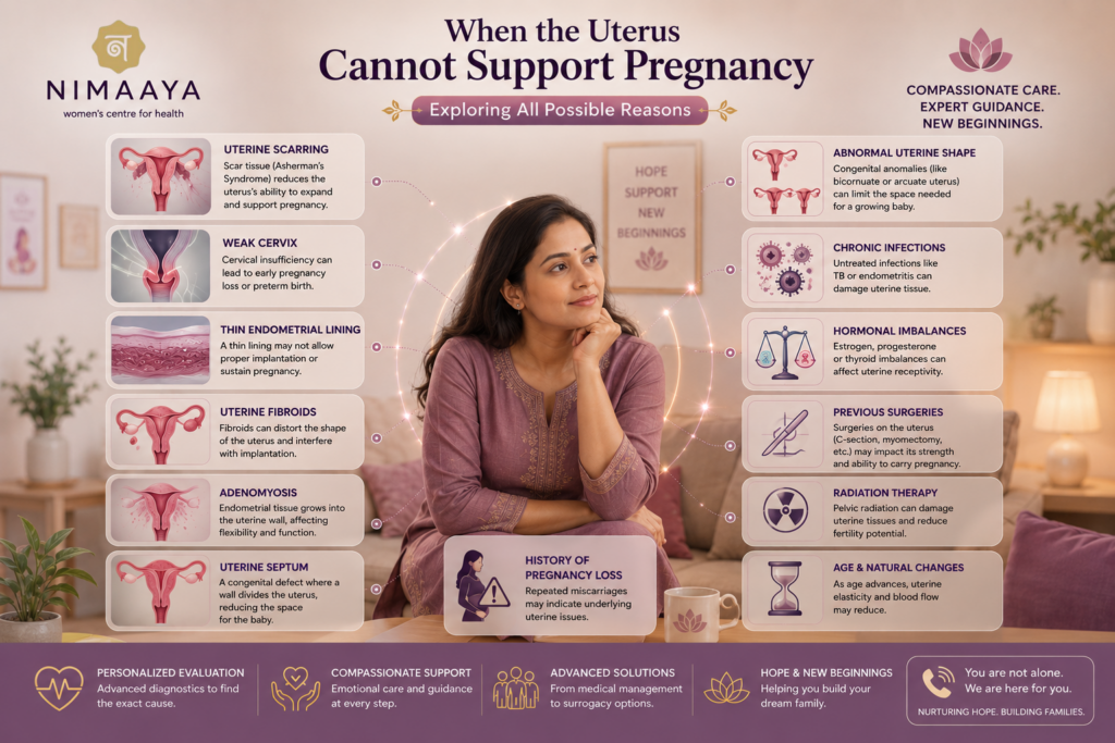 Uterine Conditions That May Make Pregnancy Impossible or Unsafe 
